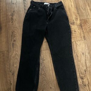 Abercrombie & Fitch Women's Black Ankle Jeans